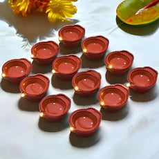 ✨ 🪔Water Sensor LED Diyas (Pack of 12)