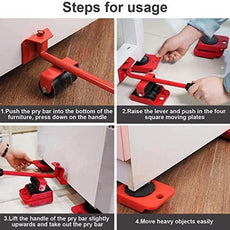 Furniture Lifter Tool with Wheel Pads 🏋️‍♀️✔