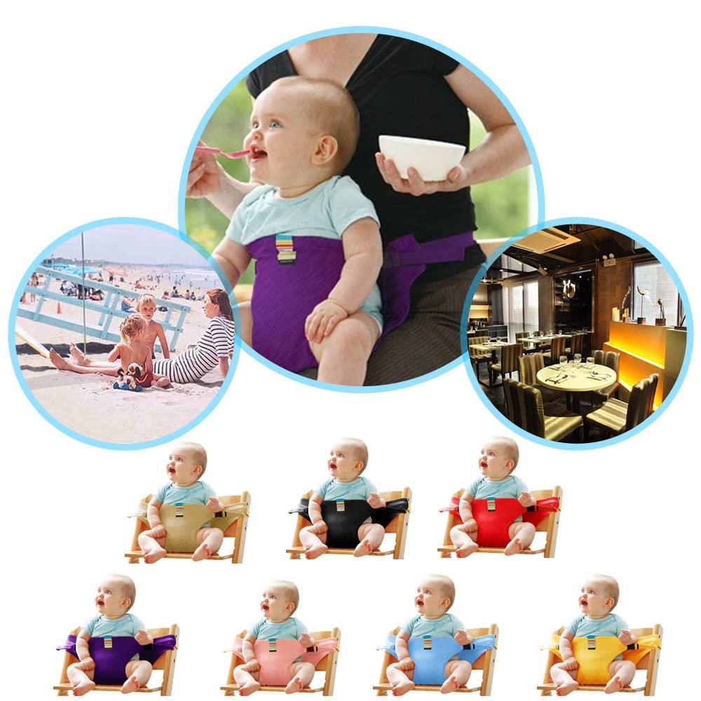 High Chair Feeding Seat with Secure Strap