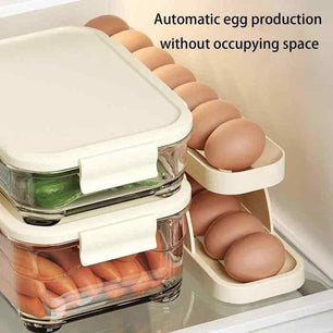 Automatically Rolling Egg Holder