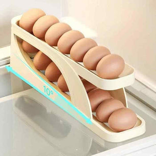 Automatically Rolling Egg Holder