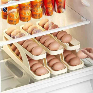 Automatically Rolling Egg Holder