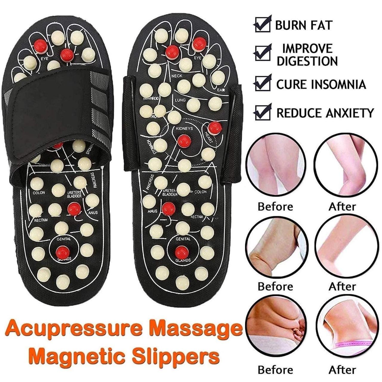 Acupressure Therapy Paduka Slippers for Full Body Blood Circulation 👣 🔥