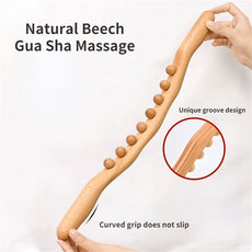 Wooden Body Massage stick 💆‍♂️💆‍♀️🍢