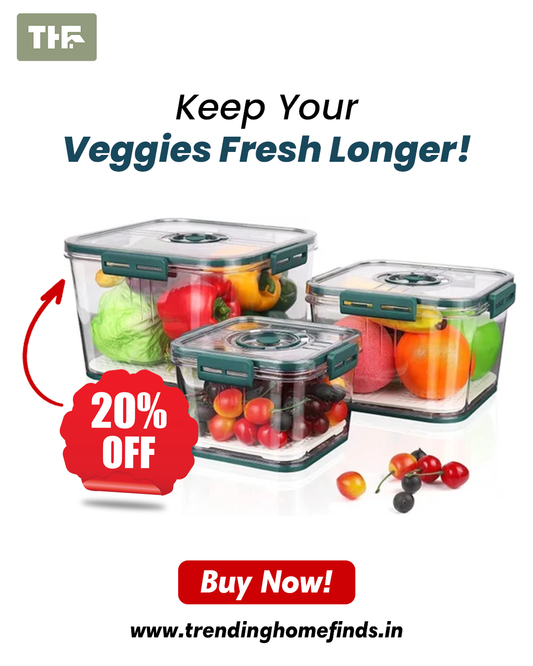 Freshness Preservation Food Storage Container (Pack of 2)