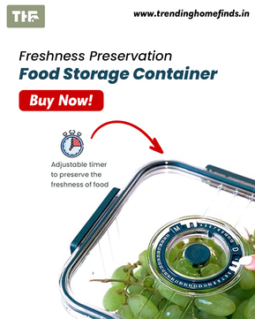 Freshness Preservation Food Storage Container (Pack of 2)