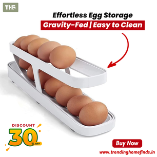 Automatically Rolling Egg Holder