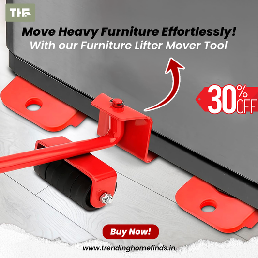 Furniture Lifter Tool with Wheel Pads 🏋️‍♀️✔