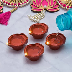 ✨ 🪔Water Sensor LED Diyas (Pack of 12)