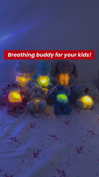 Breathing Buddy with gentle sound and light 😍🧸